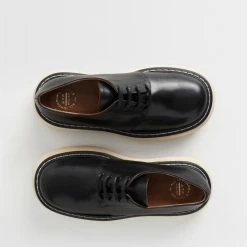 ATP ATELIER Sarezzo Black Chunky Loafers