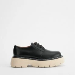 ATP ATELIER Sarezzo Black Chunky Loafers