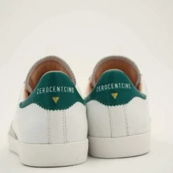 0-105 ZEROCENTCINQ Sc01 White Green Chunky Sneakers SHOES 9 0-105 ZEROCENTCINQ Sc01 White Green Chunky Sneakers SHOES