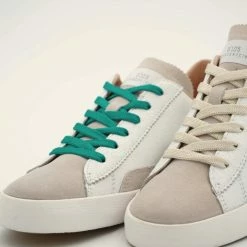 0-105 ZEROCENTCINQ Sc01 White Green Chunky Sneakers SHOES 10 0-105 ZEROCENTCINQ Sc01 White Green Chunky Sneakers SHOES