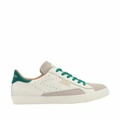 0-105 ZEROCENTCINQ Sc01 White Green Chunky Sneakers SHOES
