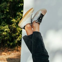 0-105 ZEROCENTCINQ SHOES Sc01 White Zebra Chunky Sneakers