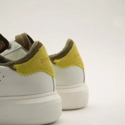 0-105 ZEROCENTCINQ SHOES Sc03 Luna Dbl Khaki Chunky Sneakers