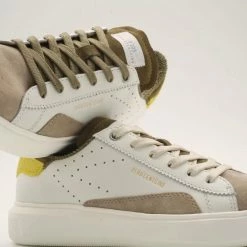 0-105 ZEROCENTCINQ SHOES Sc03 Luna Dbl Khaki Chunky Sneakers