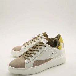 0-105 ZEROCENTCINQ SHOES Sc03 Luna Dbl Khaki Chunky Sneakers