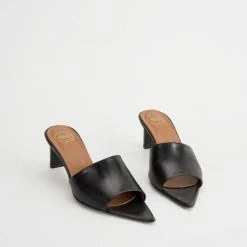 ATP ATELIER SHOES Serranova Black Heeled Sandals