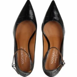 NOTABENE SHOES Sonia Black Croco