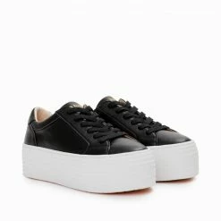 NO NAME Spice Sneaker Lambskin Black