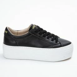 NO NAME Spice Sneaker Lambskin Black