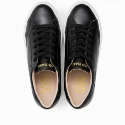 NO NAME Spice Sneaker Lambskin Black