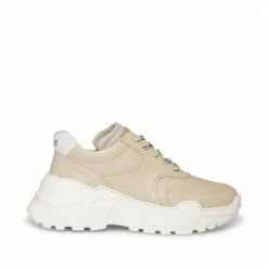LÄST Sprint Leather Cream Chunky Sneakers SHOES