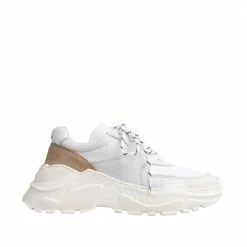 LÄST Sprint Mesh White Chunky Sneakers SHOES