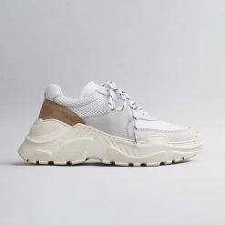 LÄST Sprint Mesh White Chunky Sneakers SHOES