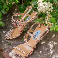 APAIR Square String Heeled Sandals