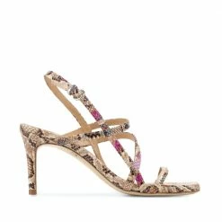 APAIR Square String Heeled Sandals