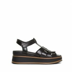 BUKELA Stella Black Gladiator Chunky Sandlas