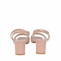 APAIR String Patent Beige Heeled Sandals