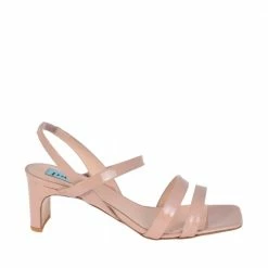 APAIR String Patent Beige Heeled Sandals