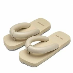 YUME YUME Suki Beige Flip Flops