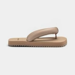 YUME YUME Suki Dark Beige Flip Flops SHOES 7 YUME YUME Suki Dark Beige Flip Flops SHOES