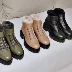 AKAADA Takara Sand Winter Ankle Boots