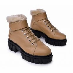 AKAADA Takara Sand Winter Ankle Boots