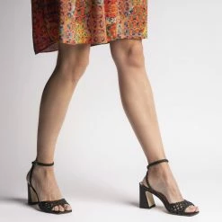 AKAADA Tama Black Woven Leather Sandals SHOES 11 AKAADA Tama Black Woven Leather Sandals SHOES