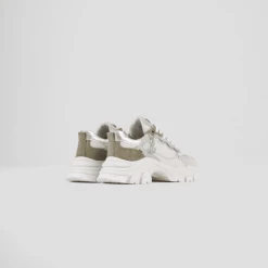 BRONX SHOES Tayke Over Clay Off White Chunky Sneakers