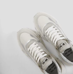 BRONX SHOES Tayke Over Clay Off White Chunky Sneakers