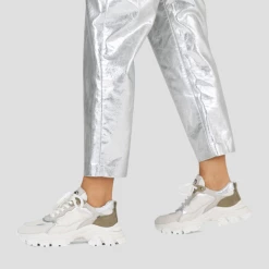 BRONX SHOES Tayke Over Clay Off White Chunky Sneakers