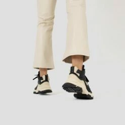 BRONX Tayke Over High Top Black Camel Chunky Sneakers