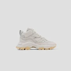 BRONX Tayke Over High Top Off White Chunky Sneakers SHOES