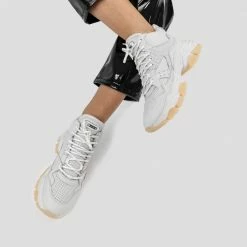 BRONX Tayke Over High Top Off White Chunky Sneakers SHOES