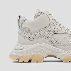 BRONX Tayke Over High Top Off White Chunky Sneakers SHOES