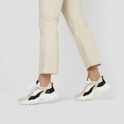 BRONX Tayke Over White Black Camel Chunky Sneakers 16 BRONX Tayke Over White Black Camel Chunky Sneakers