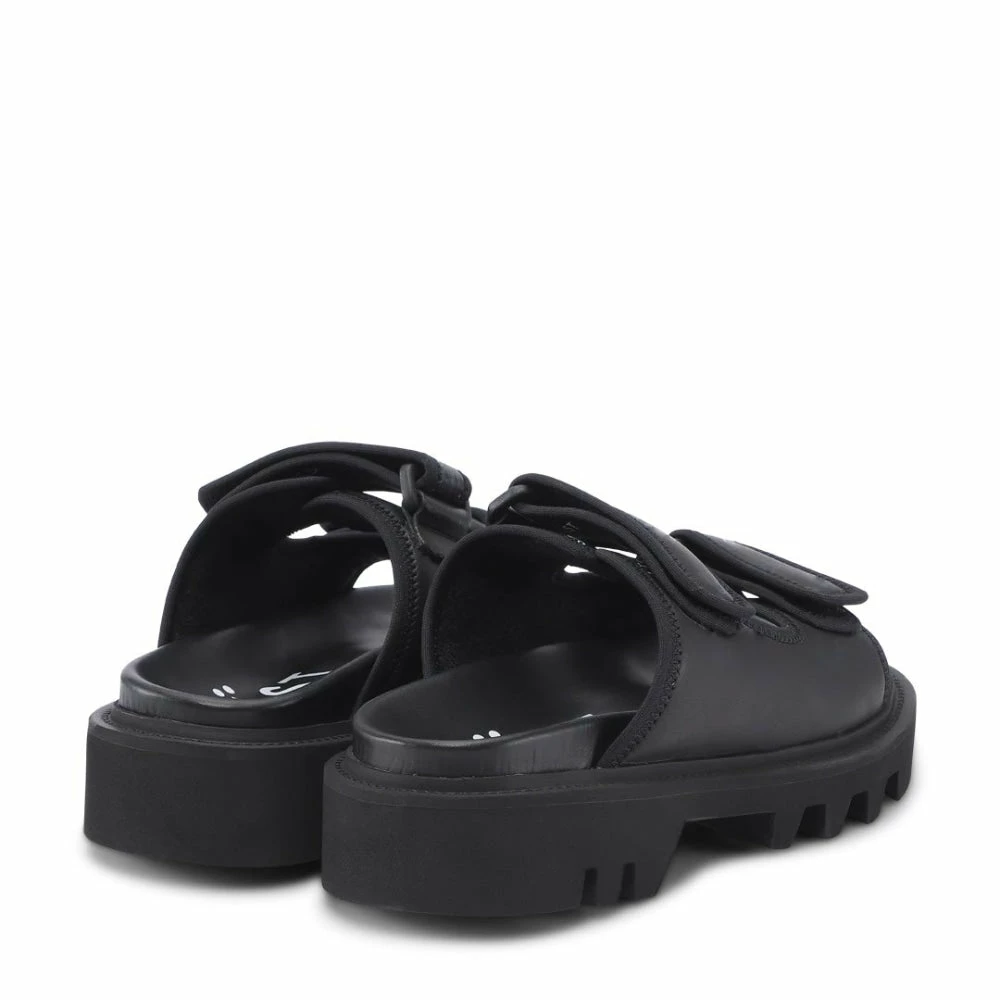 LÄST Tempo Black Chunky Sliders SHOES 4 LÄST Tempo Black Chunky Sliders SHOES