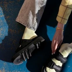 LÄST Tempo Black Chunky Sliders SHOES 9 LÄST Tempo Black Chunky Sliders SHOES