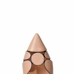 CHANTAL Tomaia Nude Sling Back Mid Heels SHOES