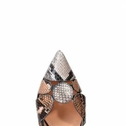 CHANTAL Tomaia Snake Sling Back Mid Heels SHOES 11 CHANTAL Tomaia Snake Sling Back Mid Heels SHOES