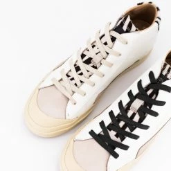 0-105 ZEROCENTCINQ Topaz White Zebra Hi Sneakers SHOES