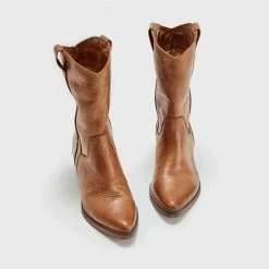 IVYLEE COPENHAGEN SHOES Tracy Dark Tan Boots