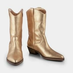 IVYLEE COPENHAGEN Tracy Gold Boots SHOES