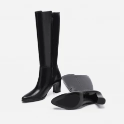 FLATTERED SHOES Tuva Nappa Black Boots