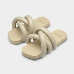 YUME YUME Tyre Slide Beige Sandals