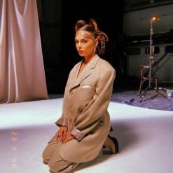 AKAADA NEW IN Umi Sand Stretch Leather Chunky Ankle Boots