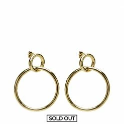 P D PAOLA Valentina Gold Earrings