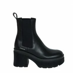 COPENHAGEN STUDIOS SHOES Vitello Black Ankle Boots