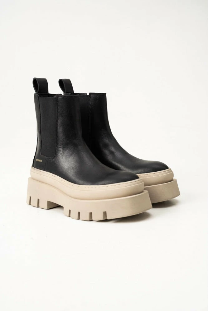 COPENHAGEN STUDIOS Vitello Black Nature Chelsea Boots NEW IN 3 COPENHAGEN STUDIOS Vitello Black Nature Chelsea Boots NEW IN