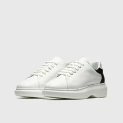 COPENHAGEN STUDIOS Vitello White Black Chunky Sneakers