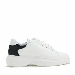 COPENHAGEN STUDIOS Vitello White Black Chunky Sneakers